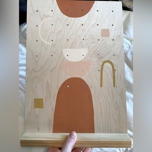 Wooden Display For Earrings